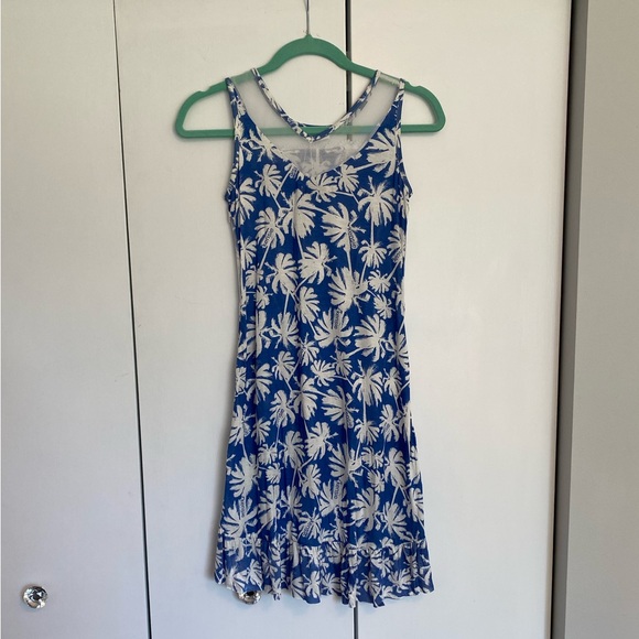 Kensie Blue Patterned Sun Dress - Picture 2 of 5